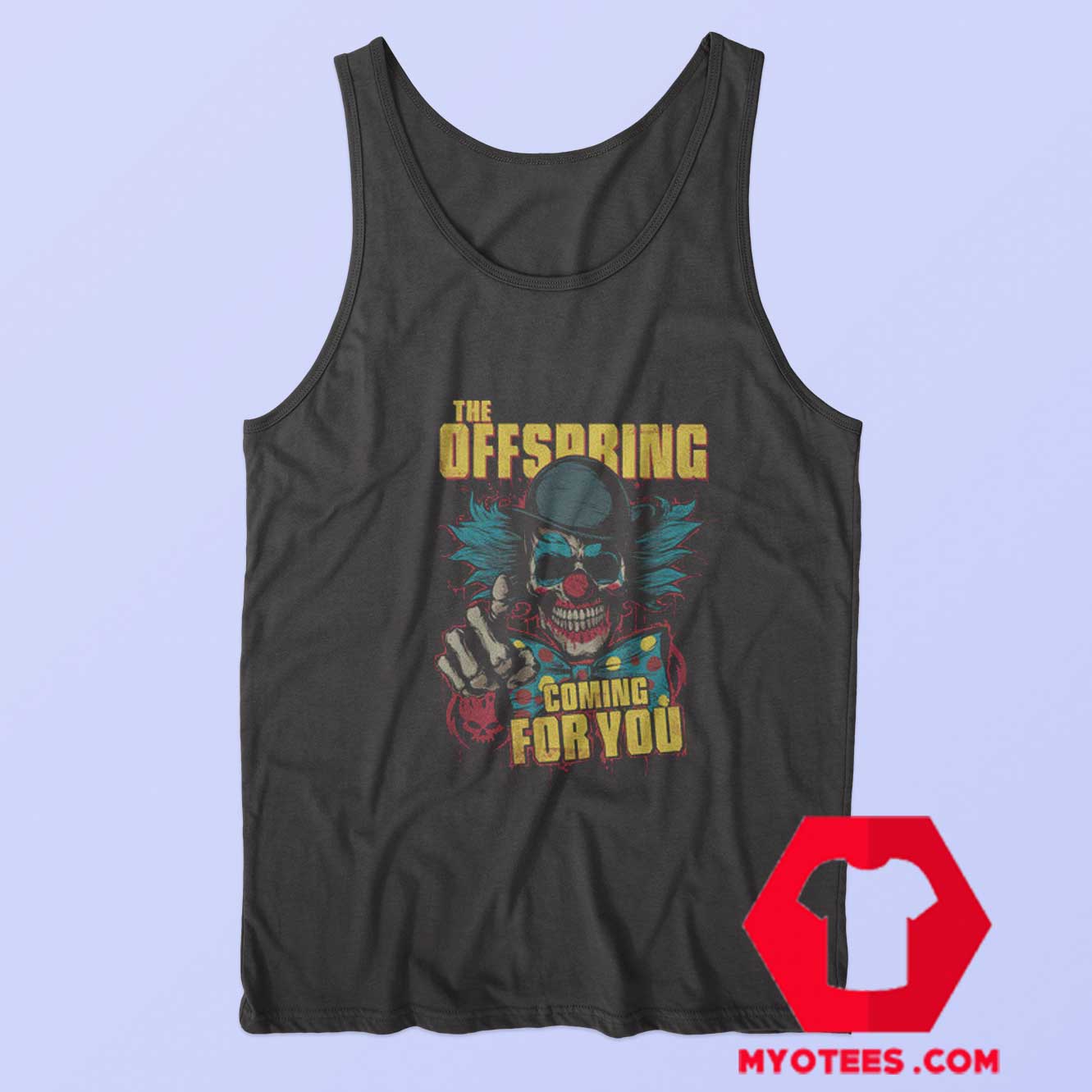 The Offspring Coming For You Retro Tank Top
