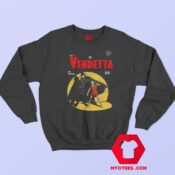 V For Vendetta Warrior Gotham Parody Sweatshirt