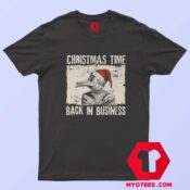 Christmas Time Back In Business Plague Doctor T Shirt
