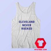 Cleveland Never Rocked Unisex Adult Tank Top