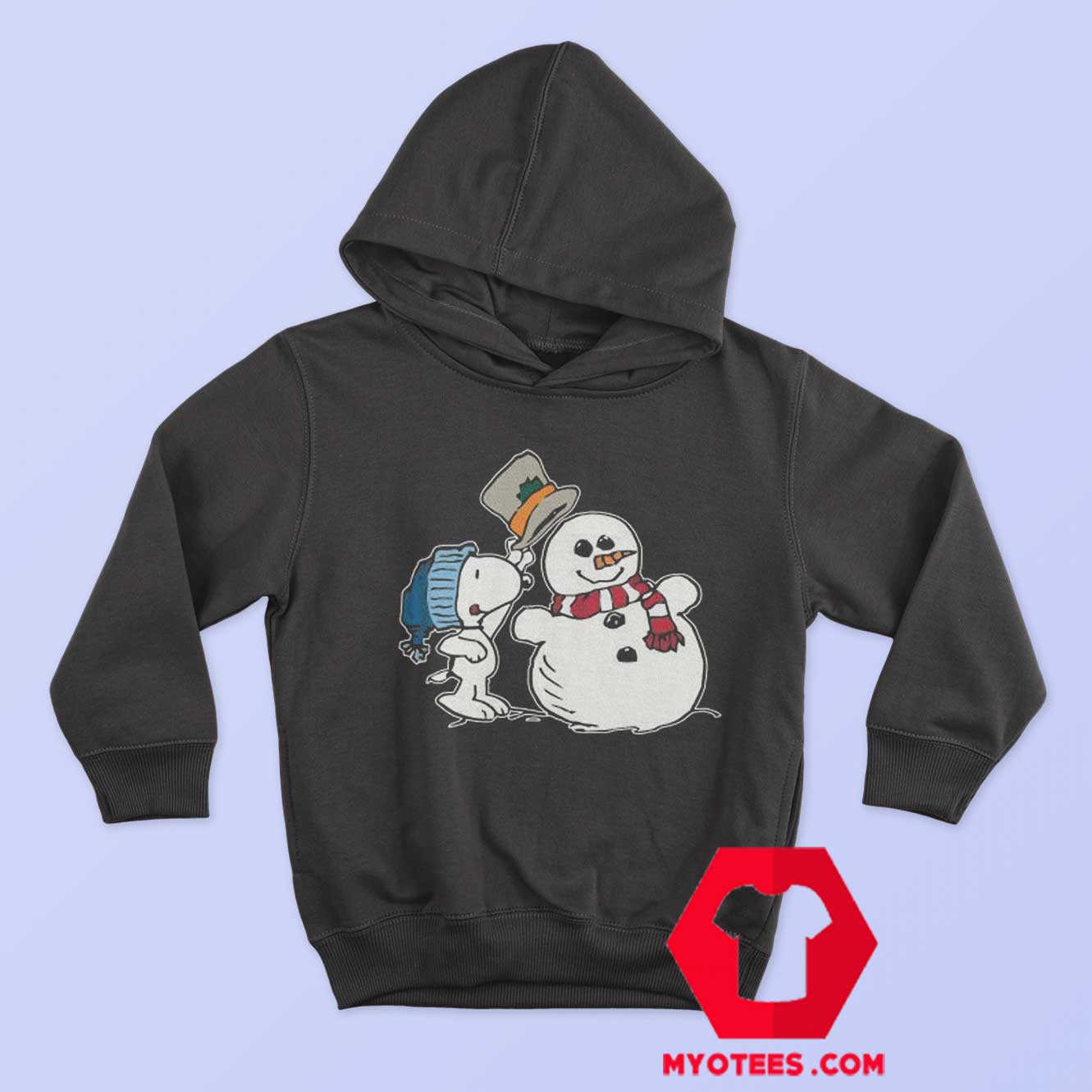Snoopy Peanuts Snowman Christmas Hoodie On Sale