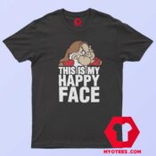 This Is My Happy Face Disney Grumpy T Shirt
