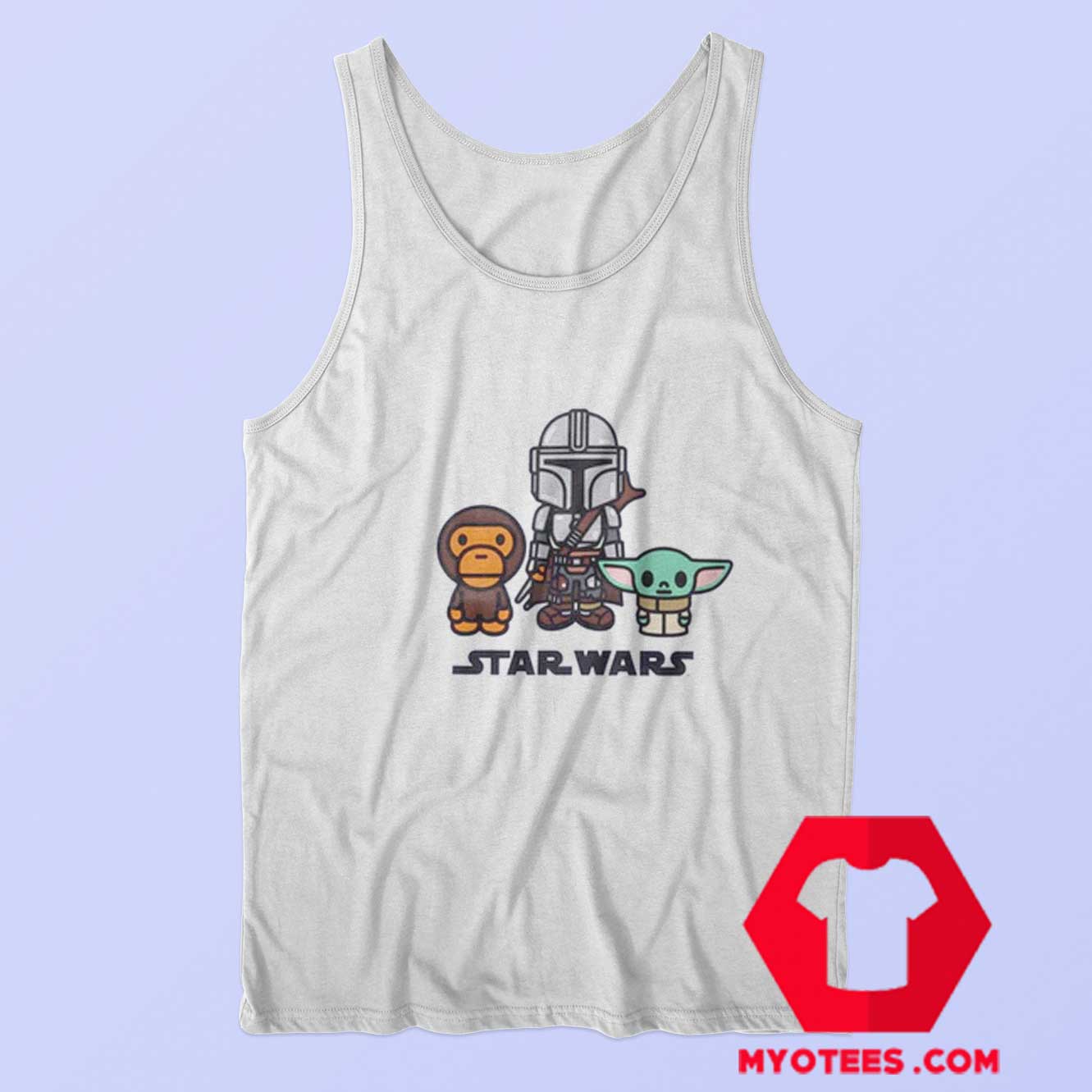 BAPE x Star Wars The Child Mandalorian Tank Top