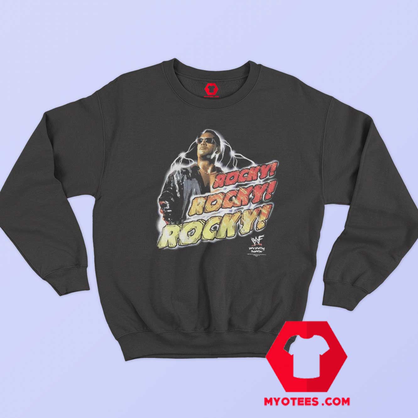 Wwf Rocky The Rock The Peoples Chant Sweatshirt