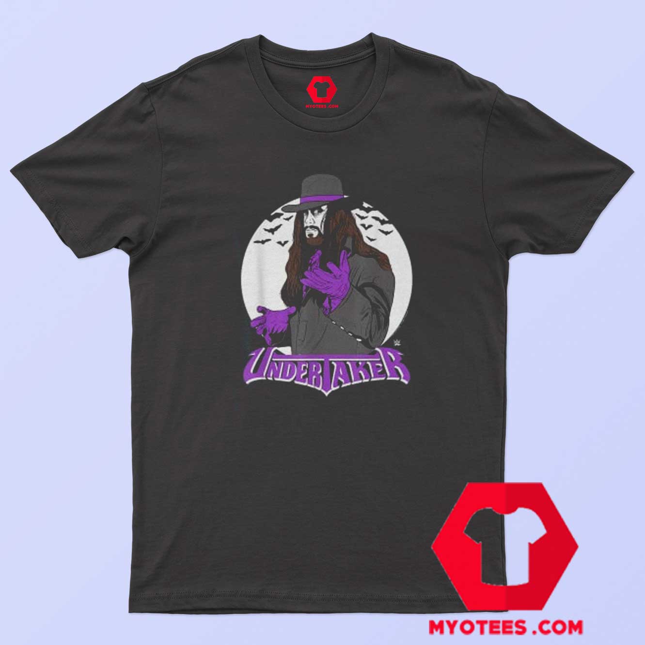 WWE Vintage Undertaker With Logo T Shirt
