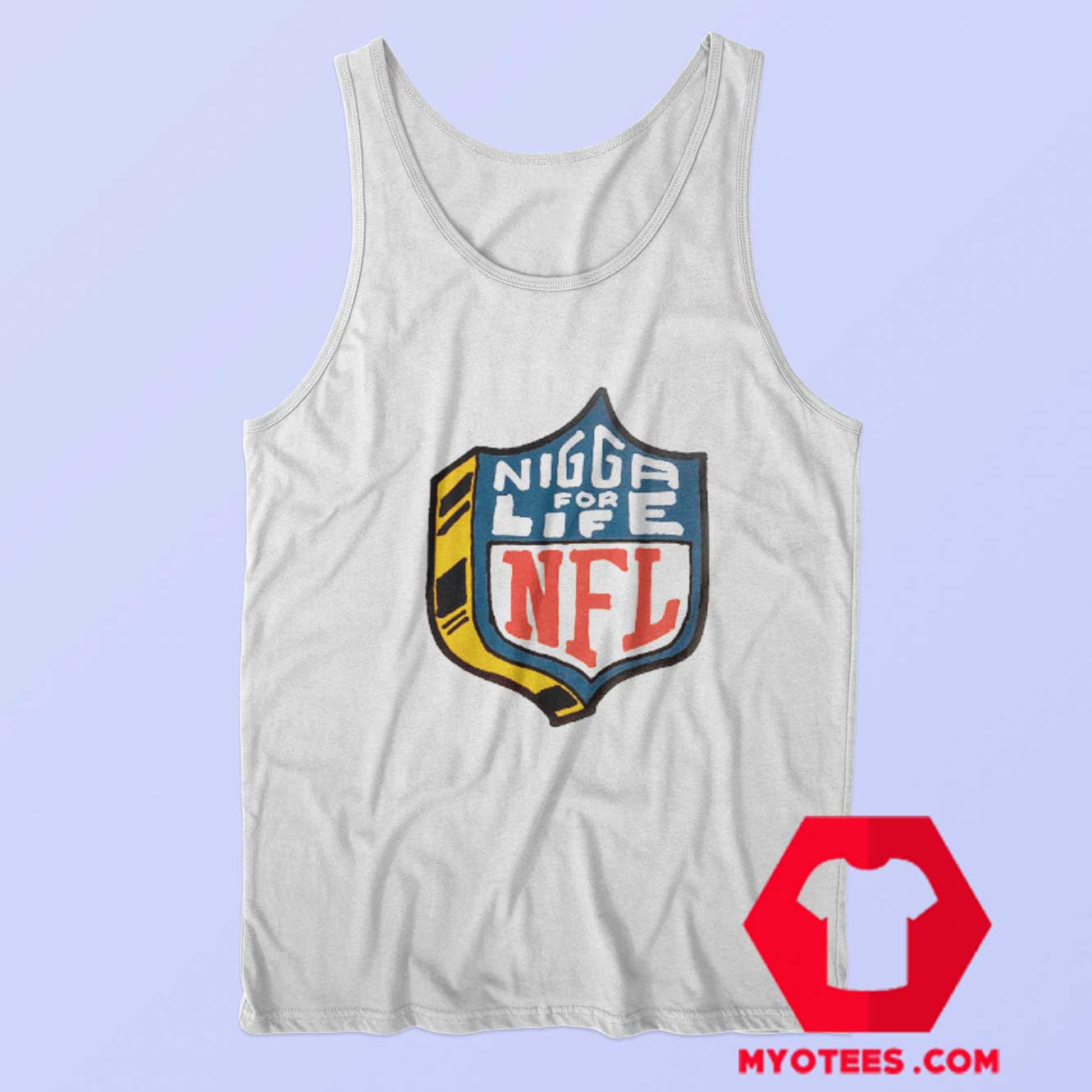 4Hunnid NFL Logo Parody Unisex Tank Top