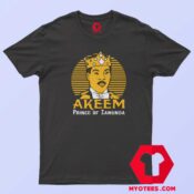 Akeem Prince Of Zamunda Movie Parody T Shirt