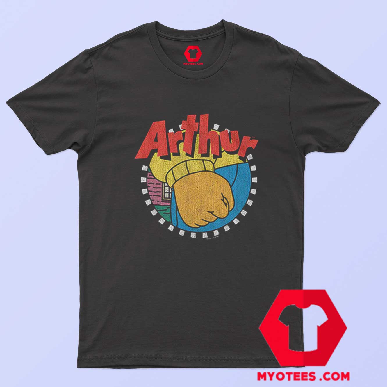 Vintage Frustration Fist Arthur Unisex T Shirt