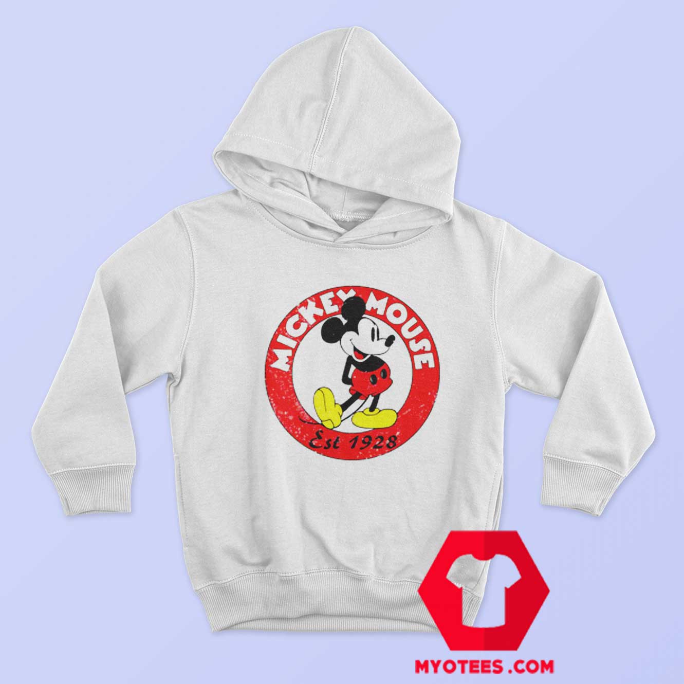 Vintage Mickey Mouse est 1928 Unisex Hoodie