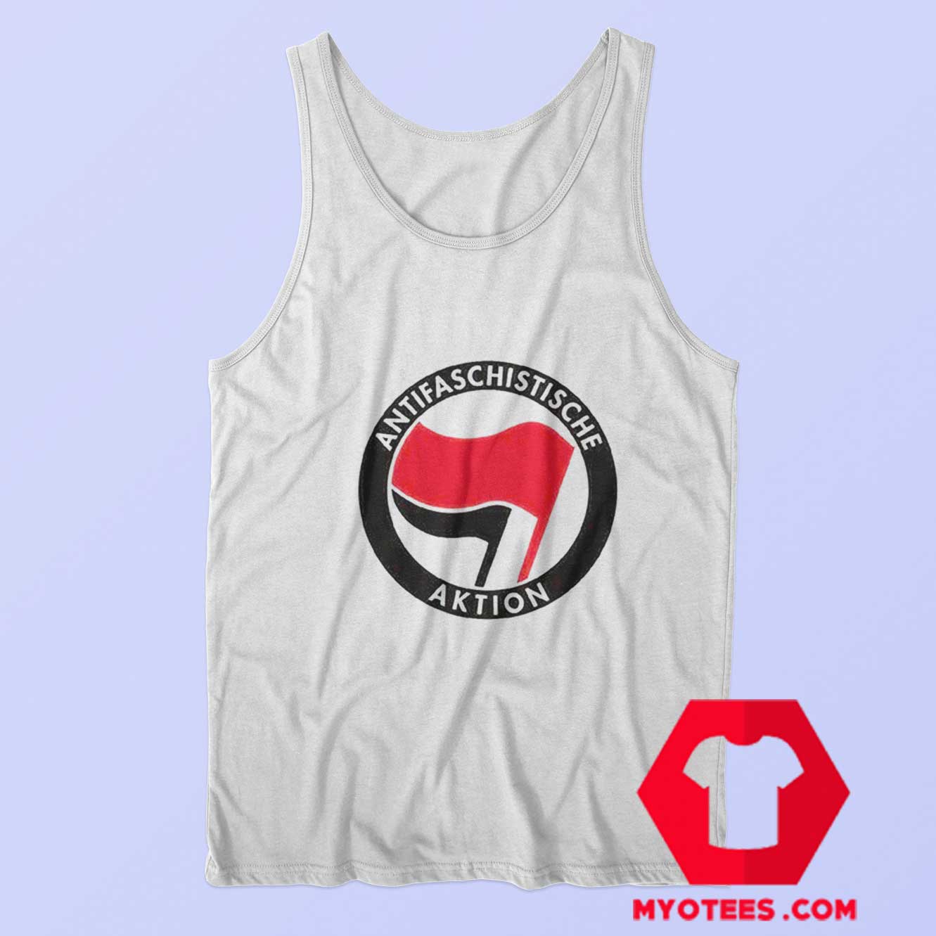 Antifaschistische Aktion Antifa Unisex Tank Top