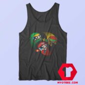 The Powerpuff Superhero Cartoon Parody Tank Top