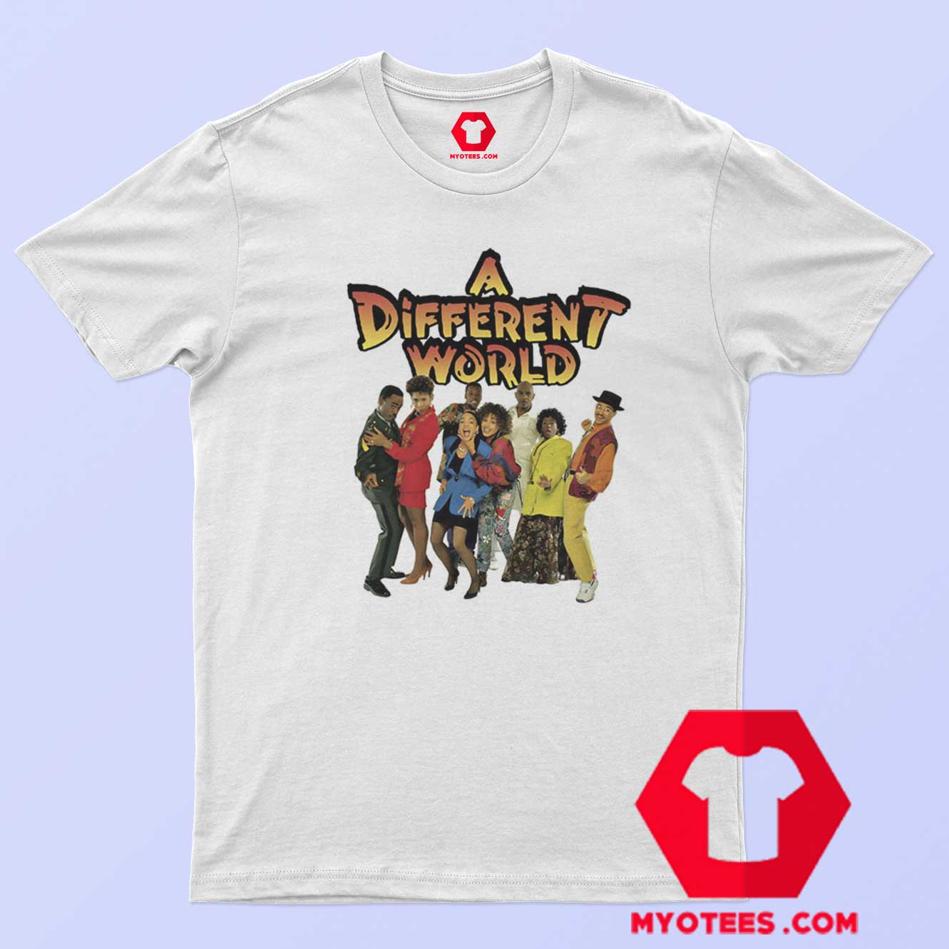 Vintage Retro A Different World Unisex T-Shirt | myotees.com