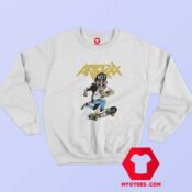 Vintage Anthrax Not Skateboard Unisex Sweatshirt