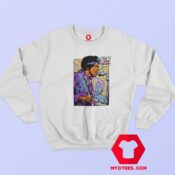 Vintage Jimi Hendrix Pop Art I Kiss The Sky Sweatshirt