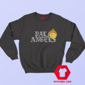 Cheap Palm Angels Burning Head Unisex Sweatshirt