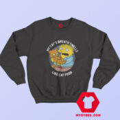 The Simpsons Ralph Wiggum Smells Like Cat Sweatshirt