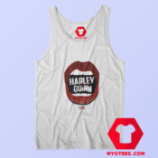 The Suicide Squad Harley Quinn Lips Logo Tank Top