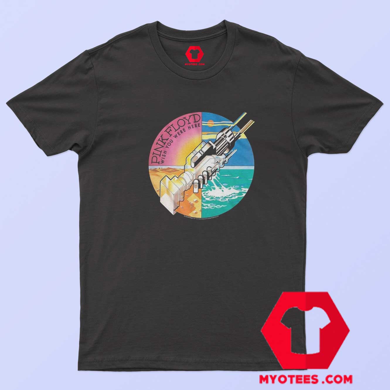 Pink Floyd Wish You Were Here Album Cover TShirt Pink Floyd Wish You Were Here Album Cover TShirt