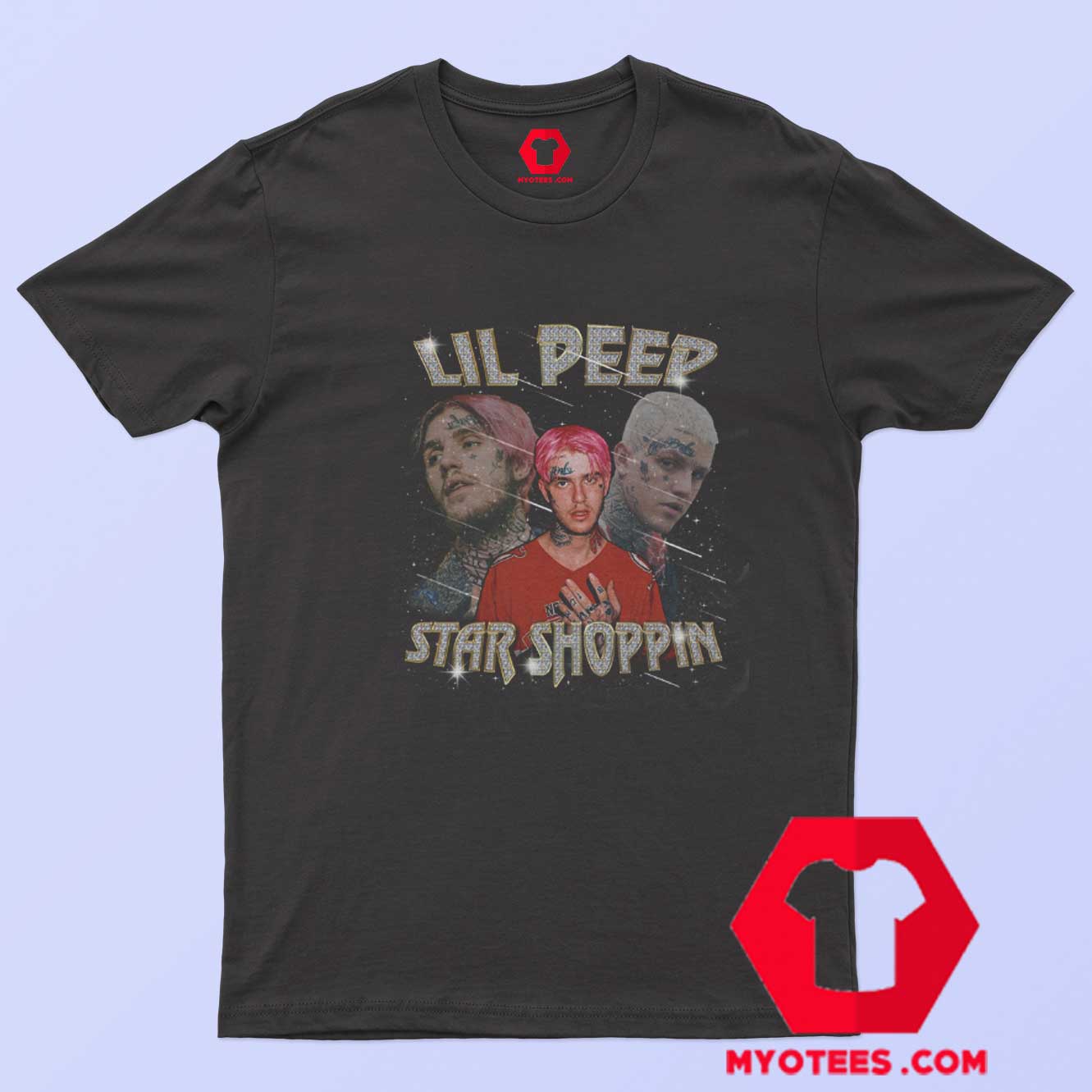 Lil Peep Star Shoppin Vintage 90s Bootleg T shirt