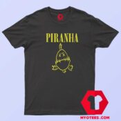 Piranha Nirvana Logo Funny Parody Unisex T shirt