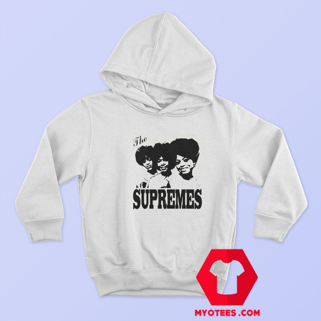 The Supremes Soul Legends Vintage Unisex Hoodie