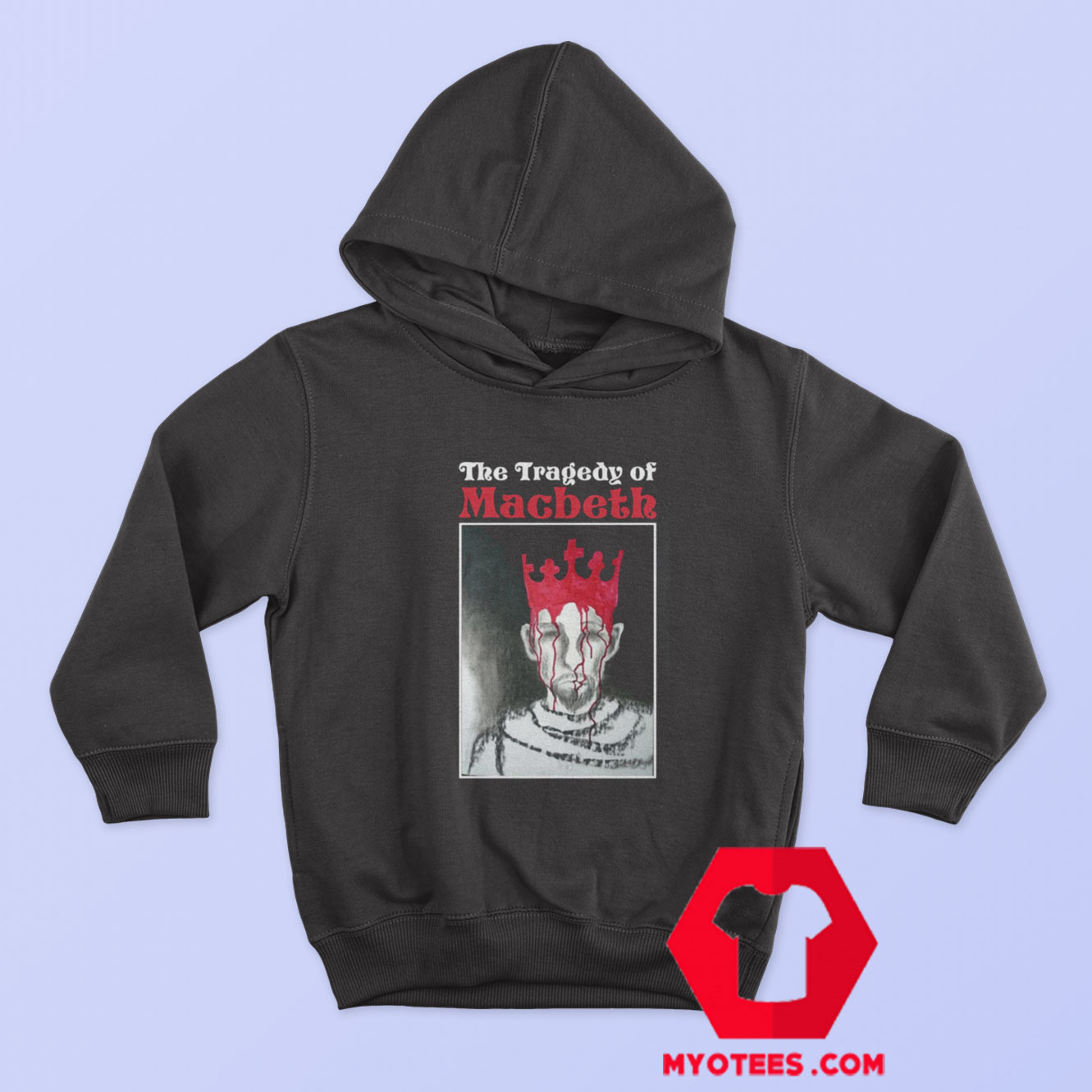 The Tragedy Of Macbeth Film Bloddy Crown Hoodie
