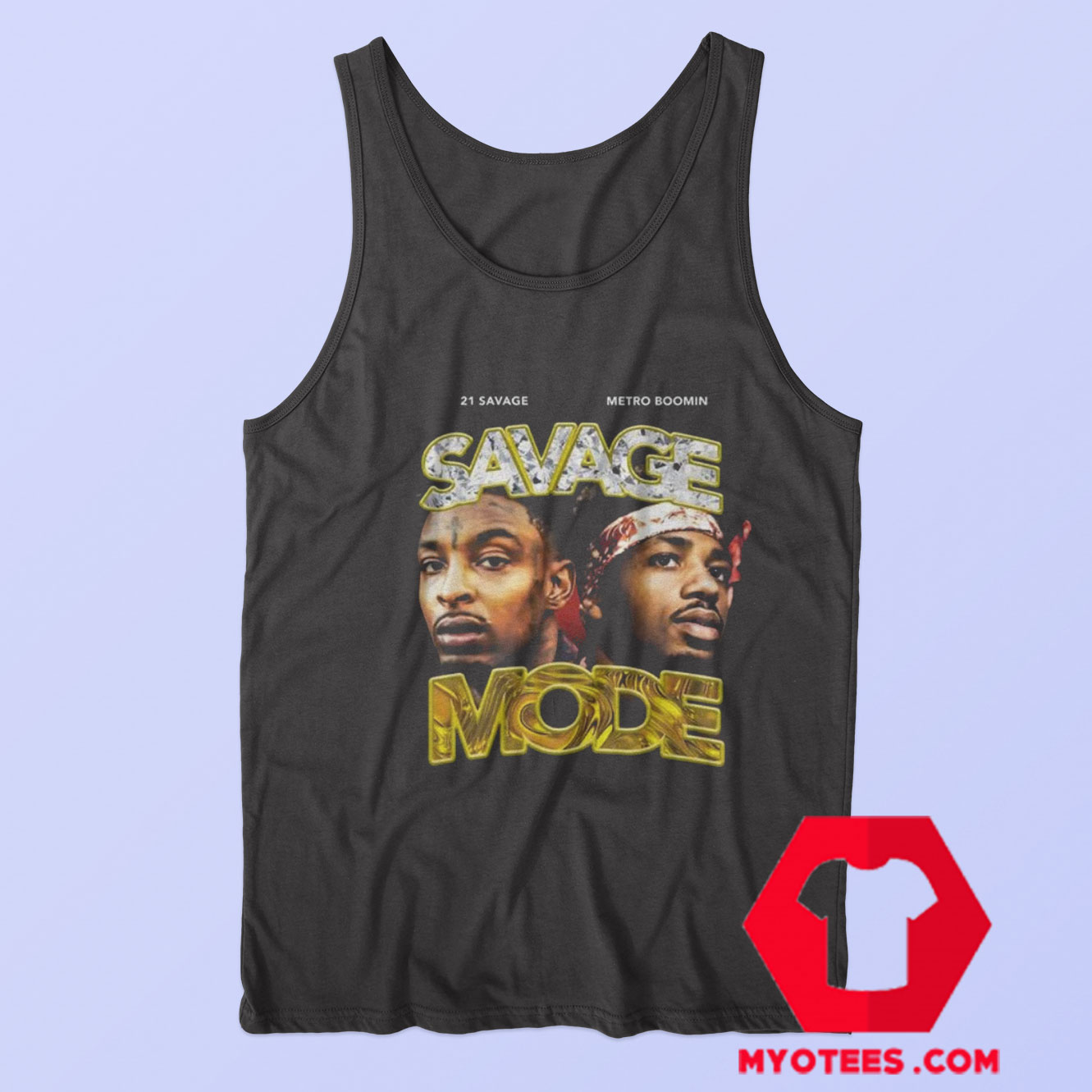 21 Savage And Metro Boomin Unisex Tank Top