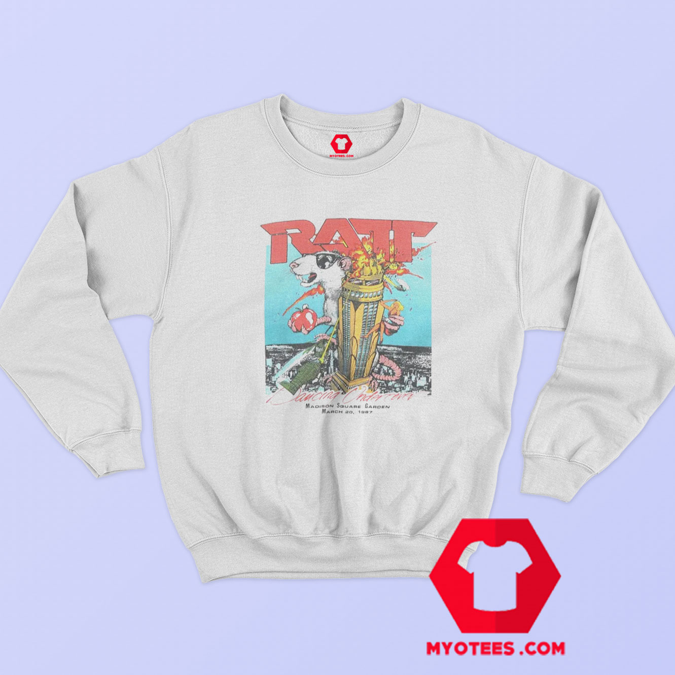 Vintage Ratt Madison Square Garden Sweatshirt