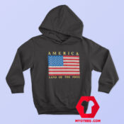 Vintage America Land Of The Free Unisex Hoodie