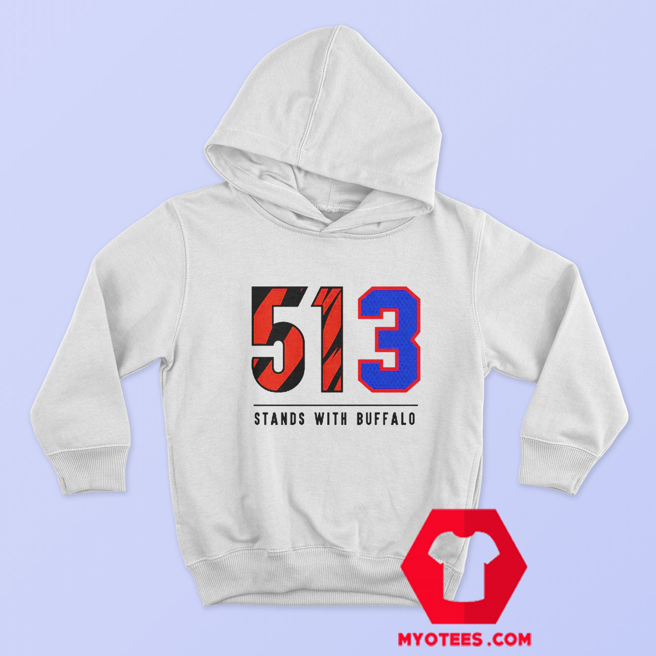 513 Stand With Bufallo Damar Hamlin Hoodie