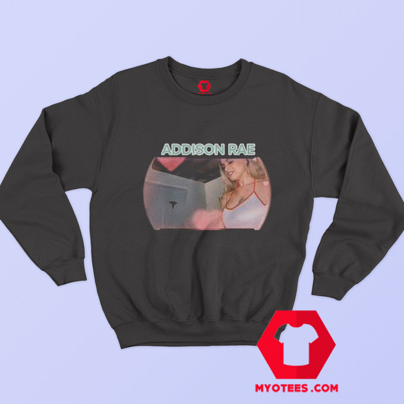 Addison Rae Pink Cherry Cute Unisex Sweatshirt