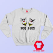 Boo Bees Halloween Funny Graphic Unisex Sweatshirt