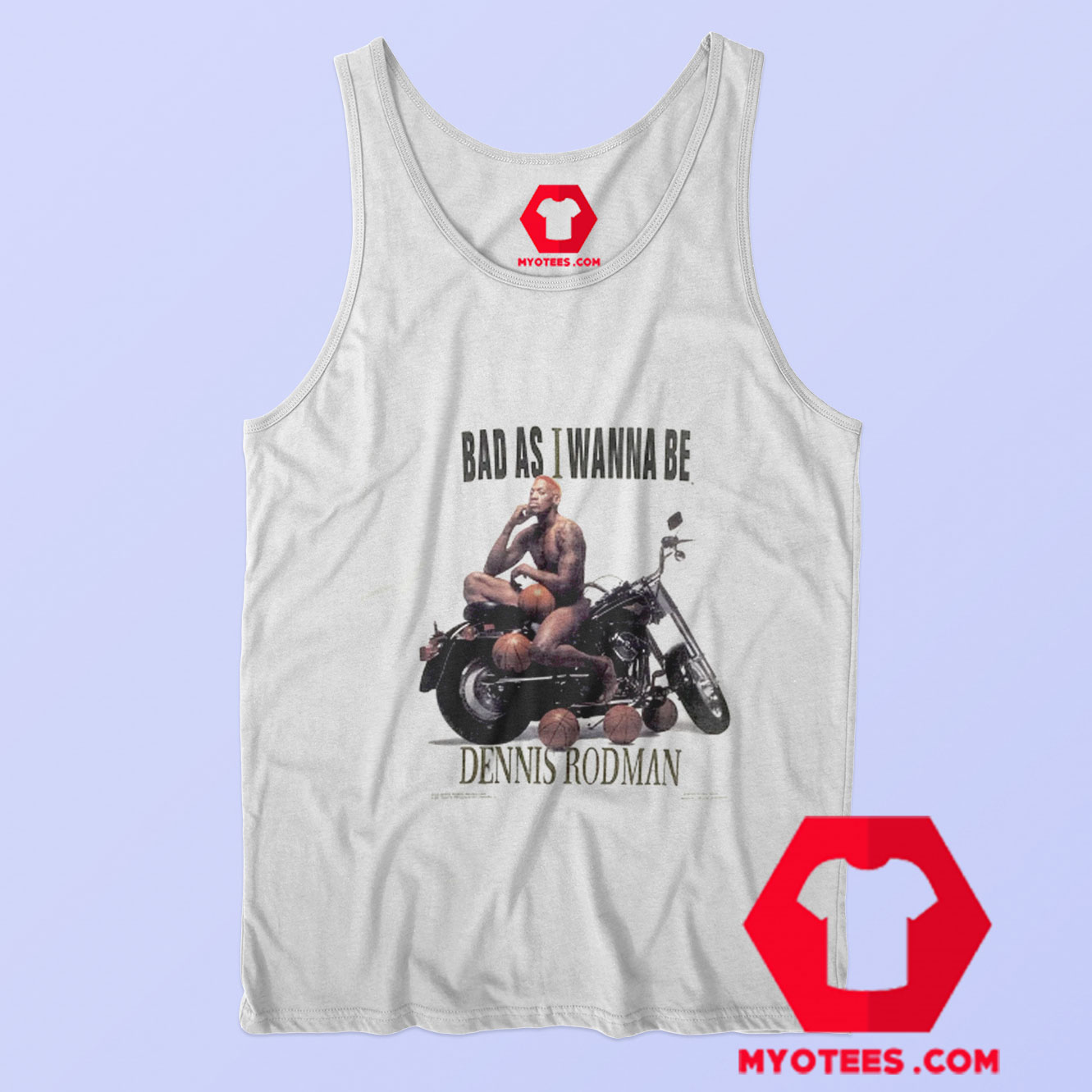 Vintage Dennis Rodman Bad as I Wanna Be Tank Top