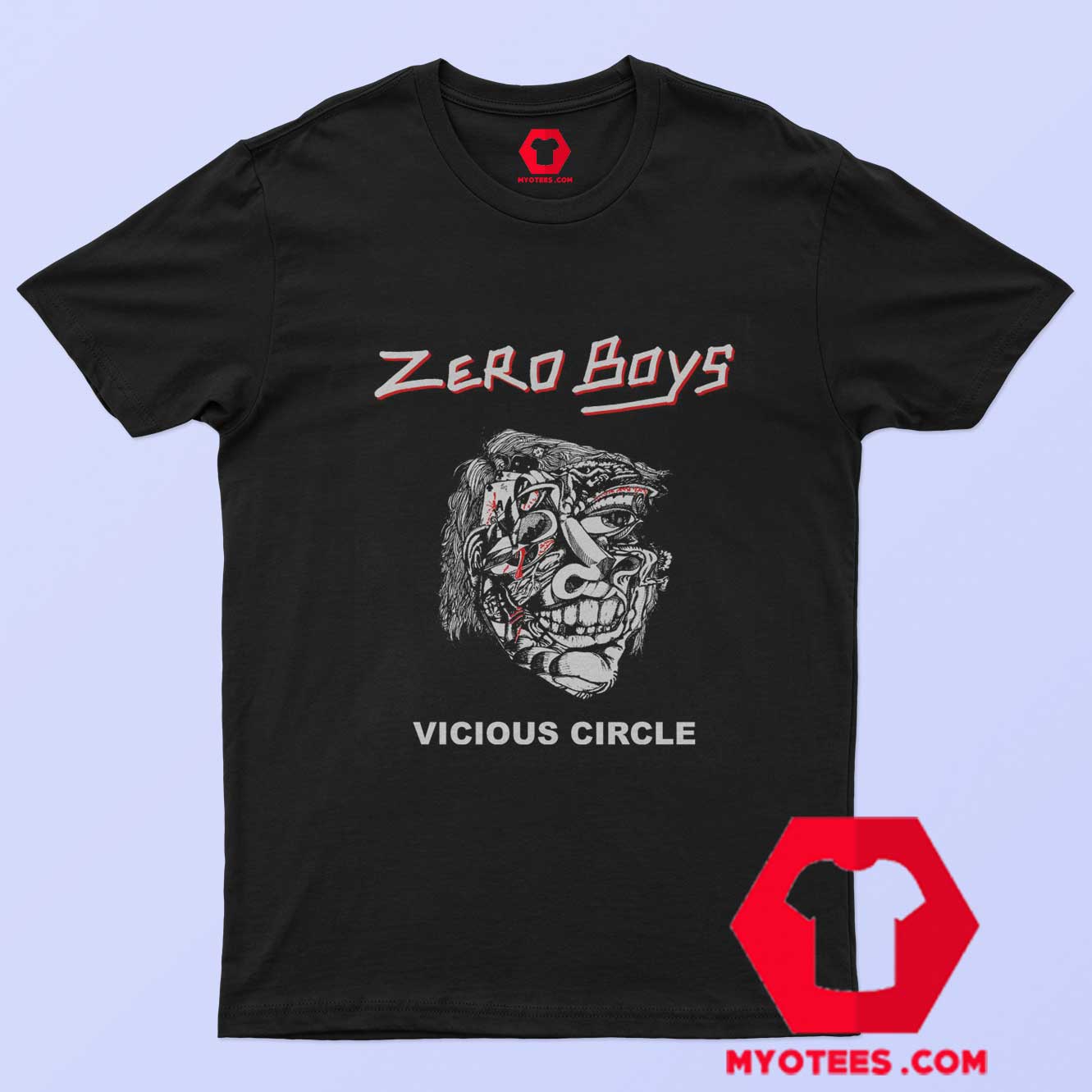Zero Boys Vicious Circle Graphic Unisex T shirt