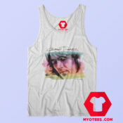 Vintage George Harrison Water Color Graphic Tank Top