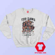 Top Dawg Championshi Tour Cartoon Graphic Sweatshirt