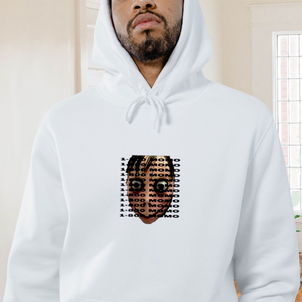 1 800 Momo Graphic Hoodie