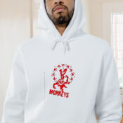 12 Monkeys Retro Vintage Graphic Hoodie
