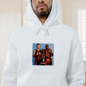 1992 Olympic Dream Team Larry Bird Michael Jordan Ervin Magic Johnson Graphic Hoodie