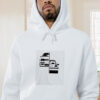 1998 Golf Gti Vr6 Mk3 Lines Volkswagen Graphic Hoodie