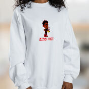 21 Savage Anime Cartoon Graphic Sweatshirt