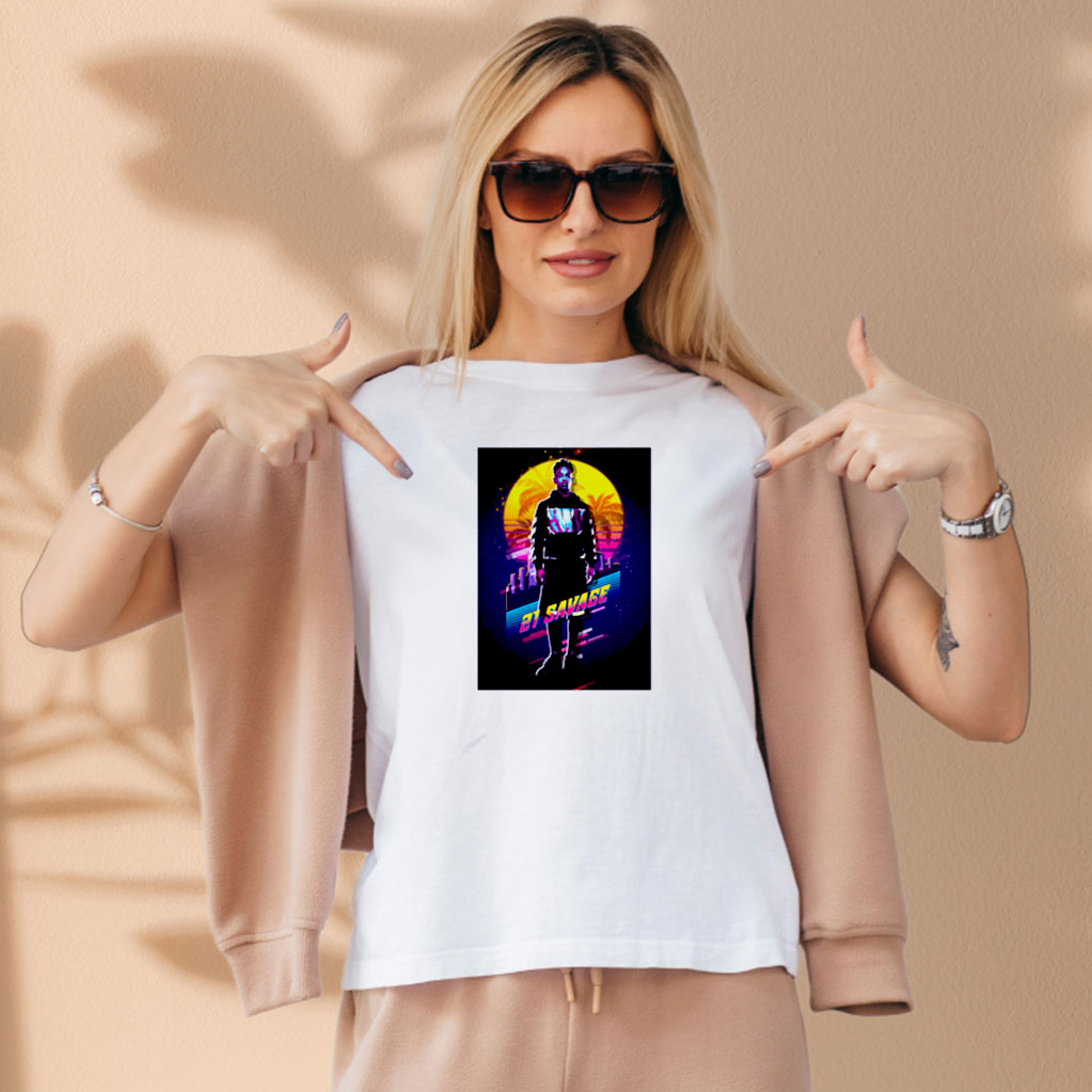 21 Savage Design For Happy Aesthetic Graphic Tees