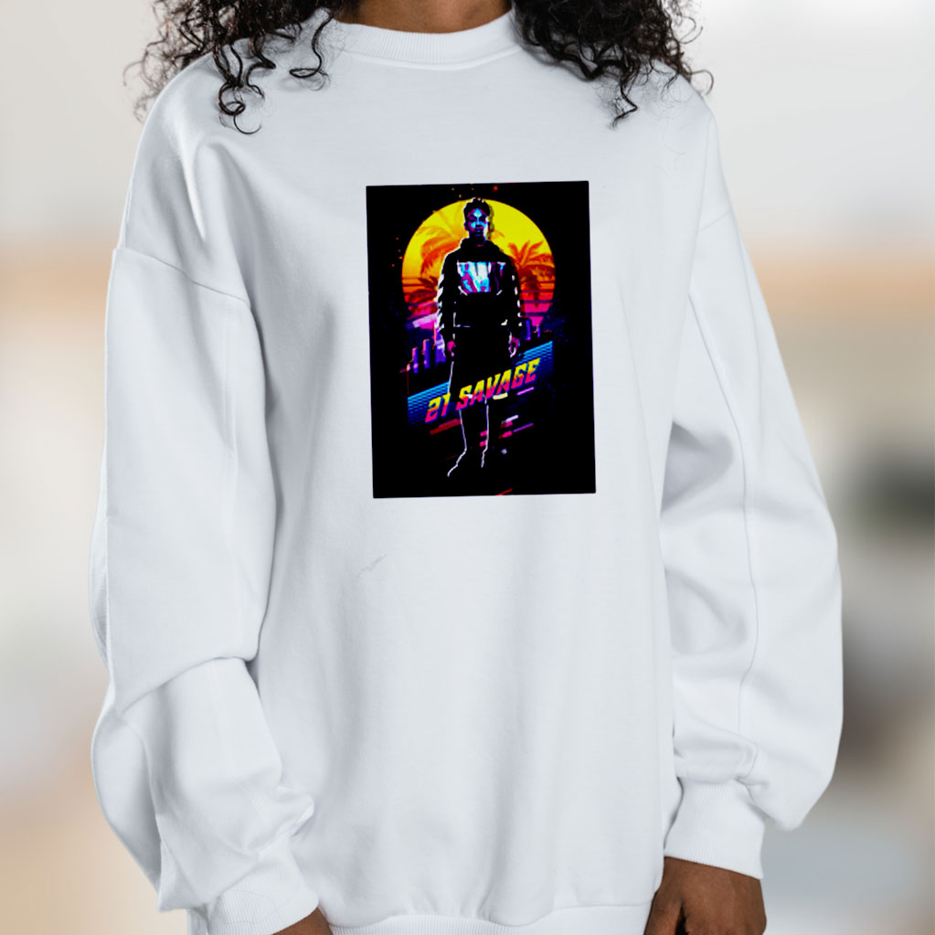 21 Savage Design For Happy Graphic Sweatshirt