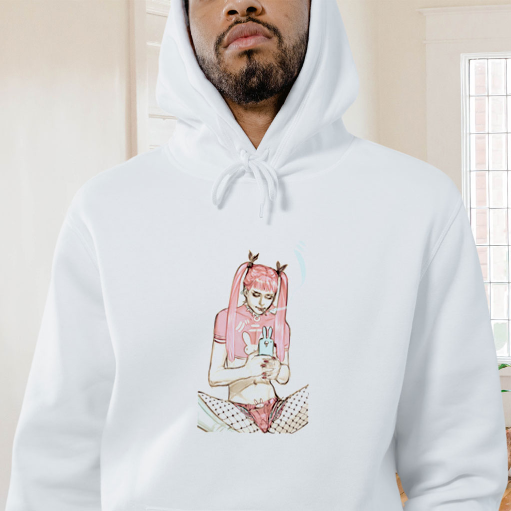 A Girly Boy Who Loves Graphic Hoodie