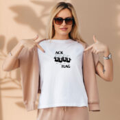 Ack Flag Black Flag Cathy Mash Up Parody Aesthetic Graphic Tees
