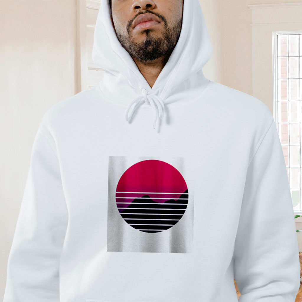 Aesthetic Mountains Graphic Hoodie