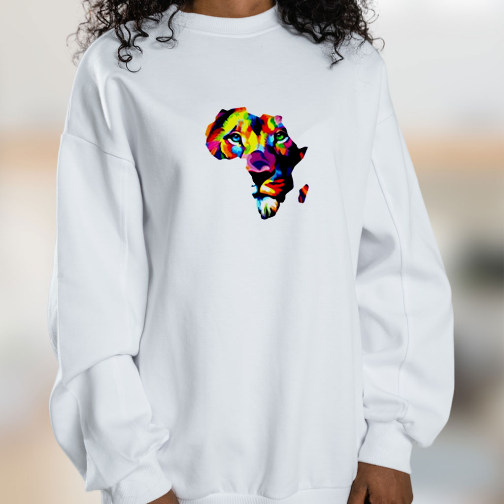 Africa Lion Graphic Sweatshirt