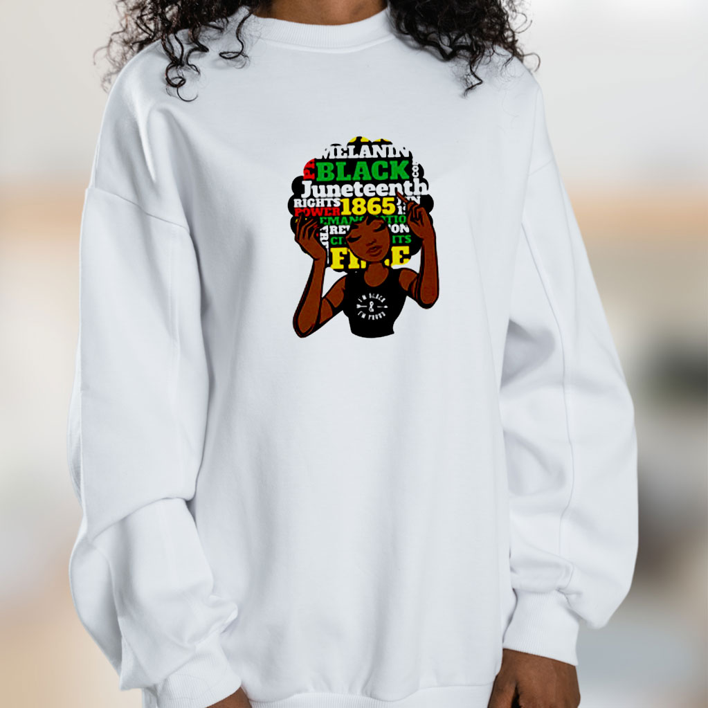 African American Women Graphic Sweatshirt