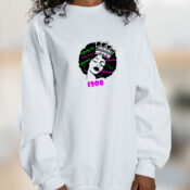 Afrocentric Head Graphic Sweatshirt