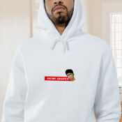 Akiwi Grapes Cartoon Graphic Hoodie